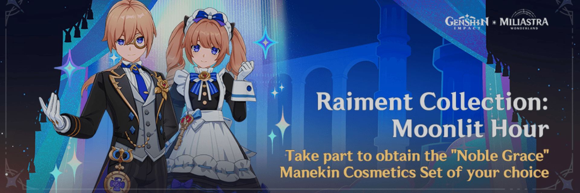 Raiment Collection Moonlit Hour Event Lets Travelers Earn the Noble Grace Manekin Cosmetics Set