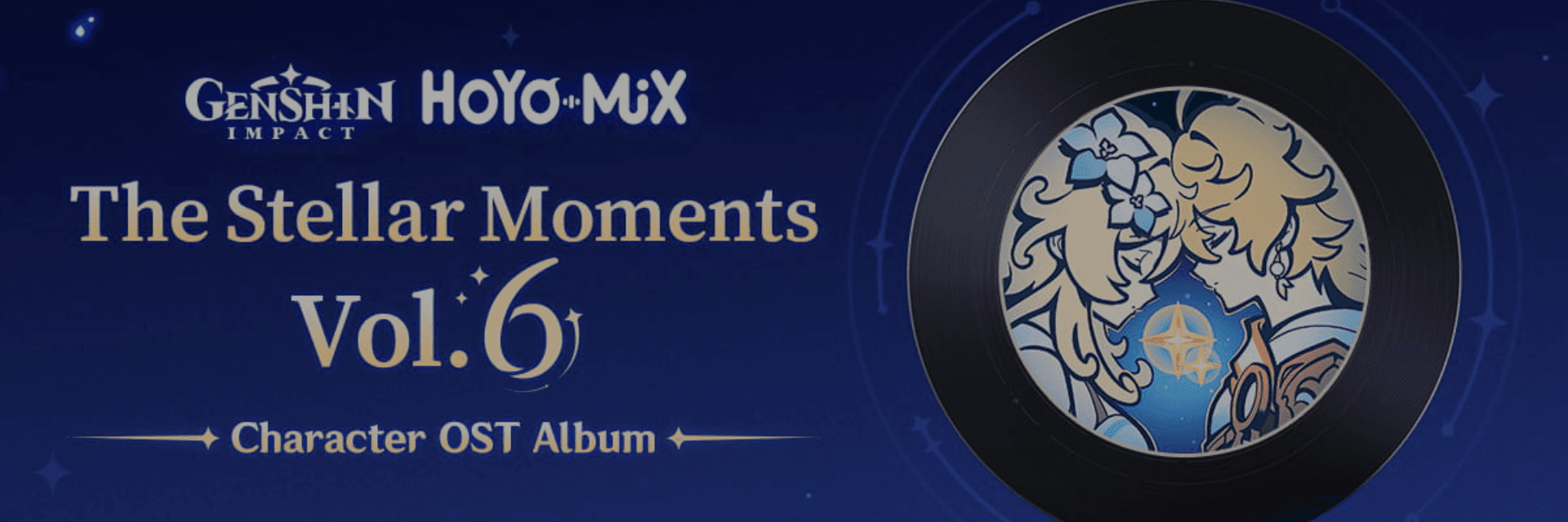 Genshin Impact Releases The Stellar Moments Vol. 6 With 30 New Tracks by HOYO-MiX